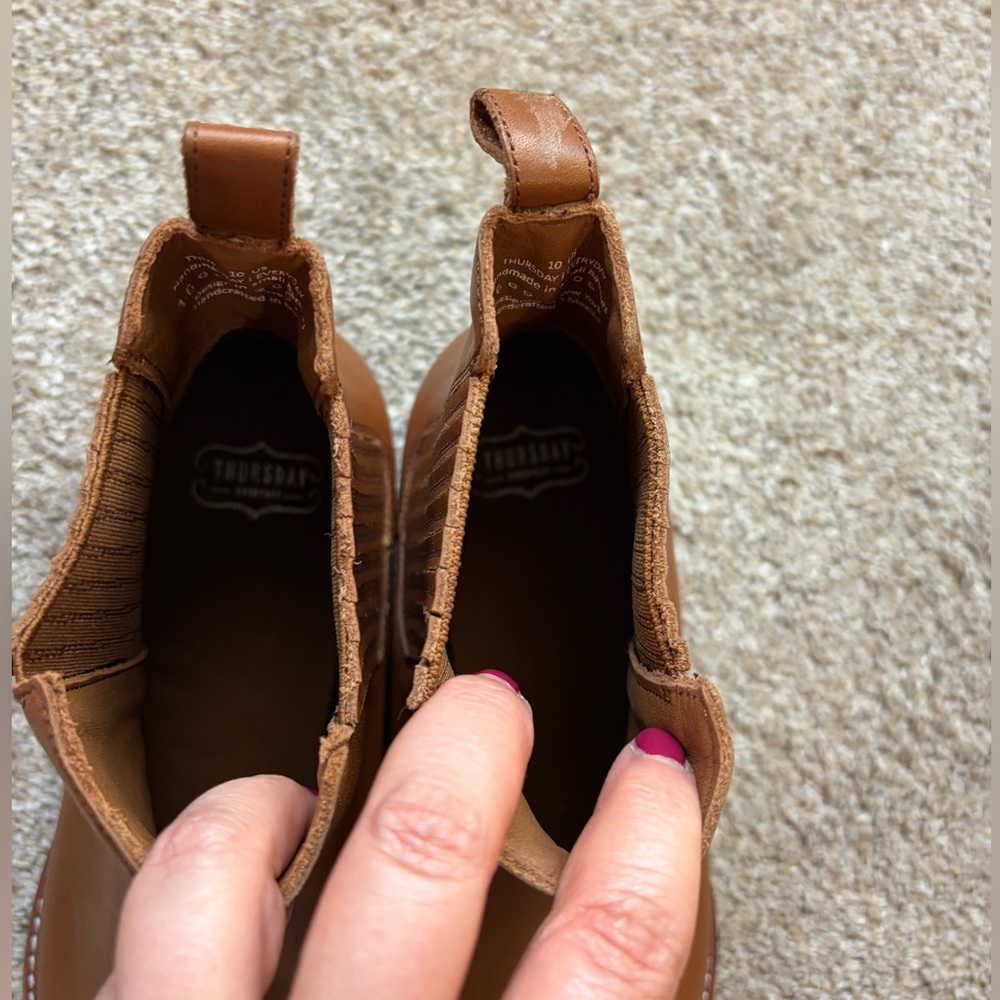 Thursday Boot Company Camel Chelsea Boots - Picture 5 of 9